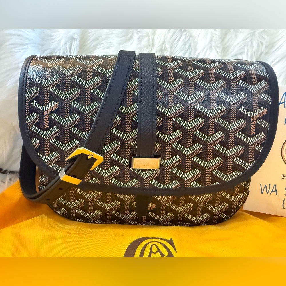 Goyard Belvedere PM Bag in Black